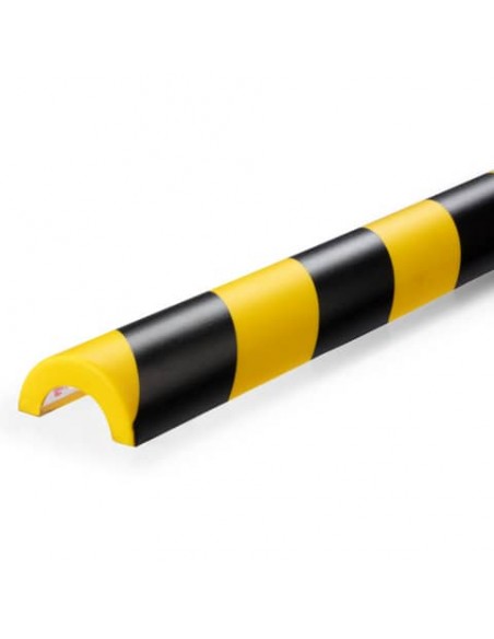 Profilo paracolpi adesivo per tubolari Durable giallo/nero P30 1115-130