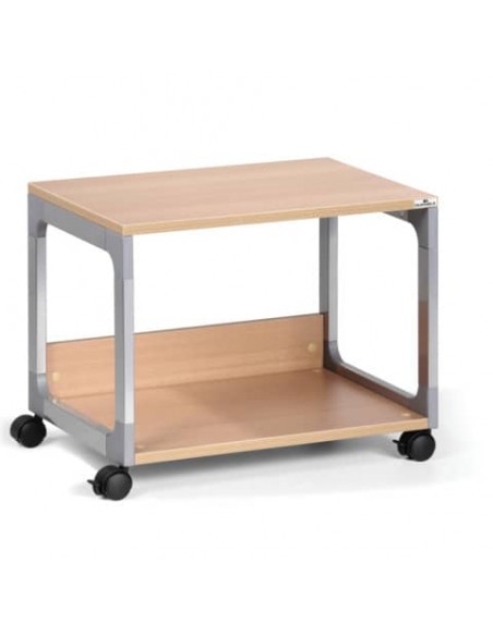Mobiletto multifunzione versatile Durable System 48 argento metallizzato 3710-124