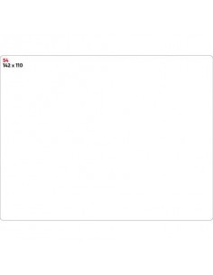 Etichette bianche permanenti Markin Copiatabu 142x110 mm conf. 10 blister da 10 ff - X11054