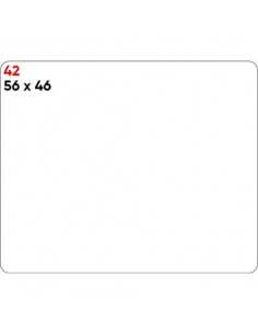 Etichette bianche permanenti Markin Copiatabu 56x46 mm - conf. 10 blister da 10 ff A4 - X11042