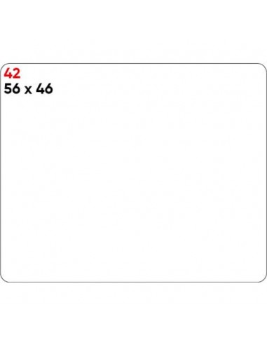 Etichette bianche permanenti Markin Copiatabu 56x46 mm - conf. 10 blister da 10 ff A4 - X11042