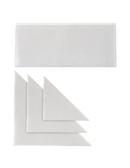 Tasca autoadesiva triangolare Sei Rota formato 17x17 cm - conf. 10 pezzi - 318125 CF50 -14