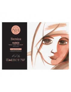 Blocco Marker Musa Tecnica 50 fogli - 75 g - formato A4 - MU135294