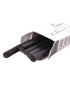 Carboncini naturali CWR 120 mm colore grigio carbone - conf. 8 pezzi - 4557