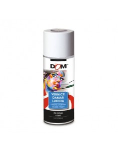 Vernice fissativa Damar DOM per pittura a olio - effetto lucido - 400 ml - 626