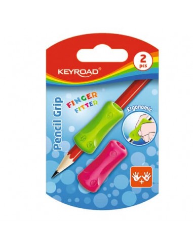 Impugnatura soft per matite Keyroad in blister - conf. 2 pezzi - KR971539
