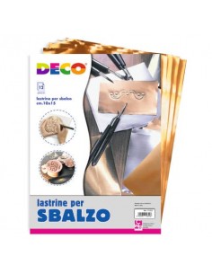 Lastrine in alluminio e rame Deco spessore 1