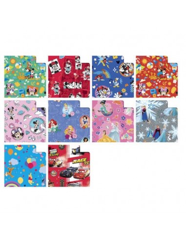 Carta regalo in fogli Rex-Sadoch fantasia Walt Disney - 140x100 cm - conf. 10 pezzi - WG510GEN