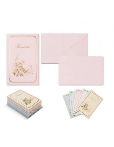 Cartoncino + busta Saul Sadoch 5 taschette modello Provence 8026