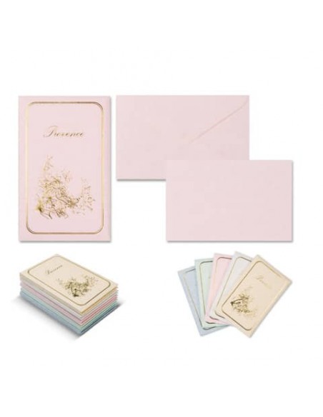 Cartoncino + busta Saul Sadoch 5 taschette modello Provence 8026