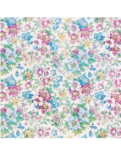 Rotolo carta lavabile per cassetti Sadoch - 50 cm x 5 m fantasie floreali assortite - X33X5-469