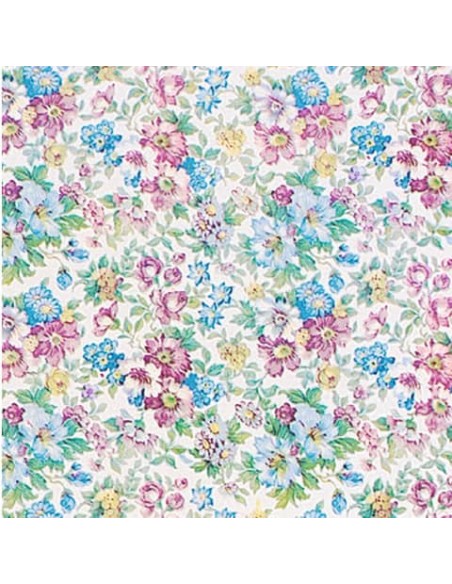 Rotolo carta lavabile per cassetti Sadoch - 50 cm x 5 m fantasie floreali assortite - X33X5-469