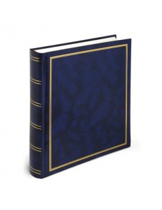 Album portafoto Lebez con copertina in Vinyl - 30 fogli in cartoncino - formato 30x33 cm - 0379-BL