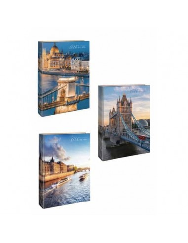 Album tasca città Lebez formato album 22x32 cm formato foto 13x19 cm - 2277