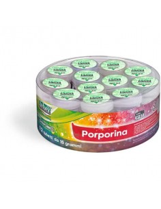 Porporina Lebez Dekor Line in barattolo 15 g - colori assortiti - conf. 12 pezzi - 5157