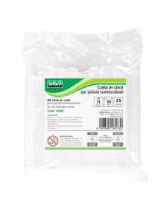 Colla a caldo Lebez diametro 11 mm - confezione 25 pezzi 1085