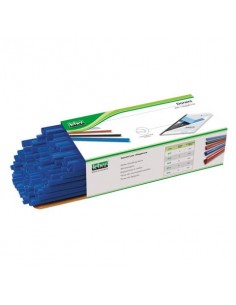 Dorsini tondi in PVC Lebez - dorso 4 mm - colore blu - 871-BL
