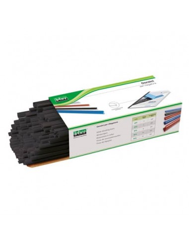 Dorsini tondi in PVC Lebez - dorso 10 mm - colore nero - 874-N