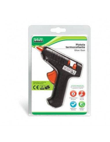 Pistola termocollante per colla a caldo Lebez - Ø 8 mm - 1078