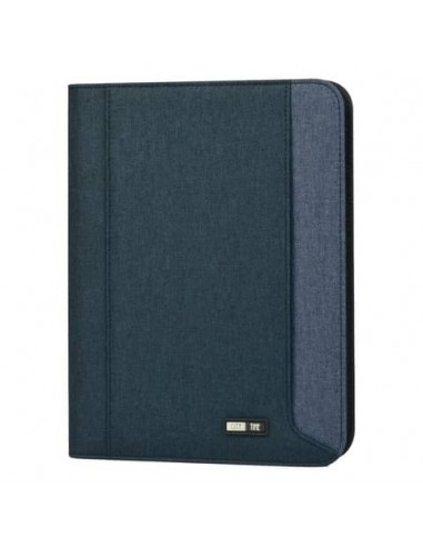 Portablocco City Time Dual A4 in tessuto tecnico - 26x34 cm - blu - 61501