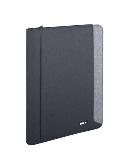 Portablocco City Time Dual A4 in tessuto tecnico - 26x34 cm - nero - 61500