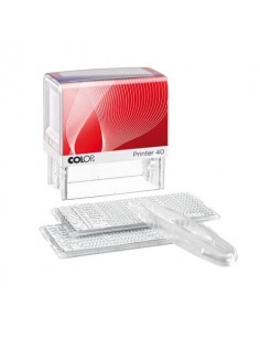 Timbro autoinchiostrante componibile Colop 23x59 mm - Printer 40/2 PR40SET/2