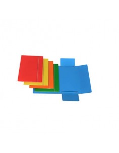 Cartella a tre lembi con elastico Cartotecnica del Garda 25x34 cm 0