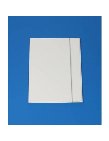 Cartella a tre lembi con elastico Cartotecnica del Garda 25x34 cm 0