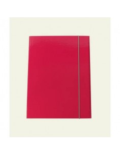 Cartella a tre lembi con elastico Cartotecnica del Garda 25x34 cm 0