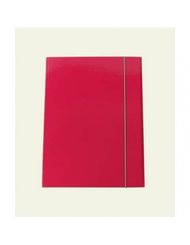 Cartella a tre lembi con elastico Cartotecnica del Garda 25x34 cm 0