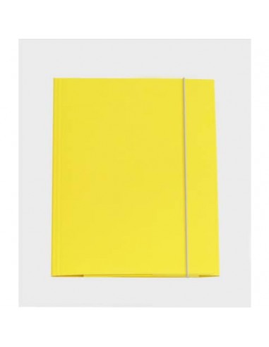 Cartella a tre lembi con elastico Cartotecnica del Garda 25x34 cm 0