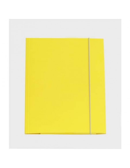 Cartella a tre lembi con elastico Cartotecnica del Garda 25x34 cm 0