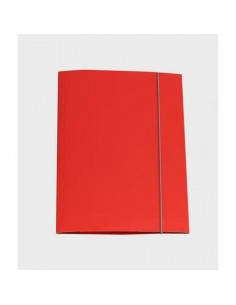 Cartella a tre lembi con elastico Cartotecnica del Garda 25x34 cm 0