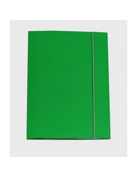 Cartella a tre lembi con elastico Cartotecnica del Garda 25x34