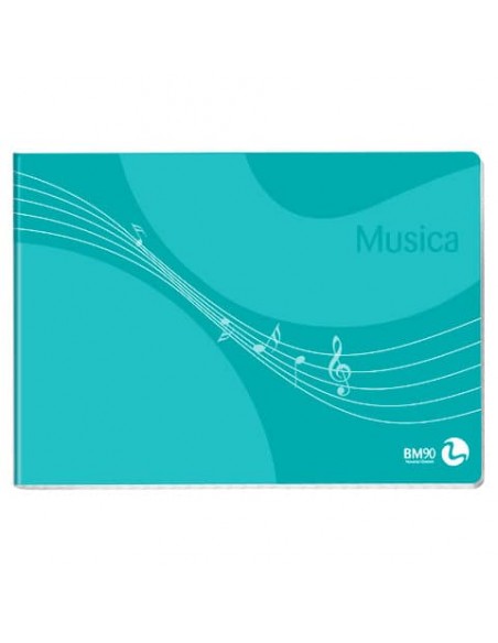 Album musica pentagrammato BM formato 17x24 cm - 32 fogli 100230