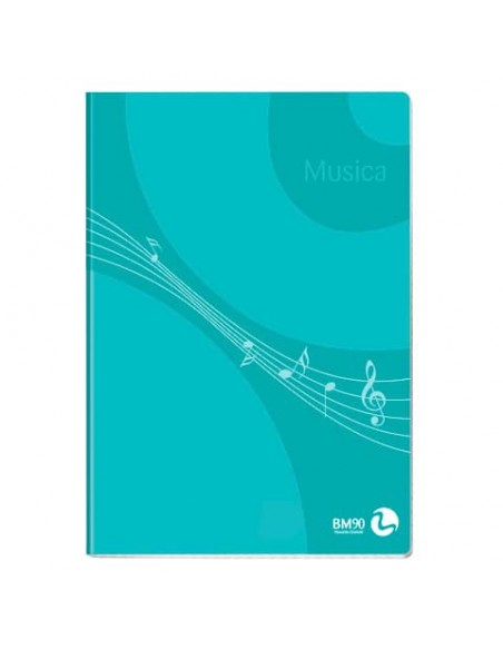 Album musica pentagrammato BM formato A4 - 32 fogli 100220