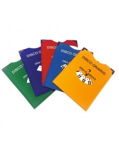 Disco orario Alplast colori assortiti  1022C