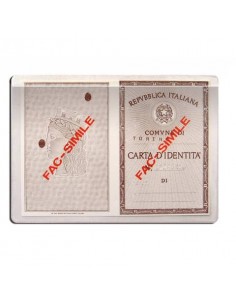 Porta carta di identità Alplast trasparente 1016