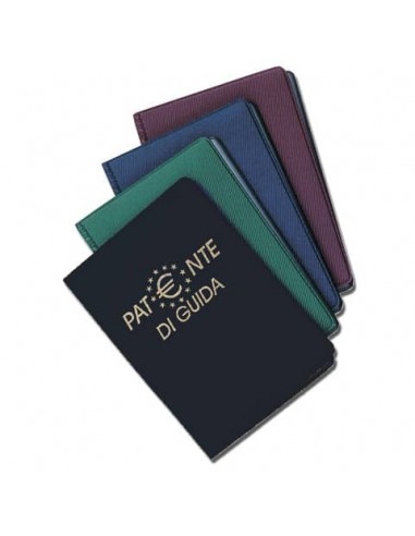 Portapatente europea Alplast a due scomparti colori neutri 1006N