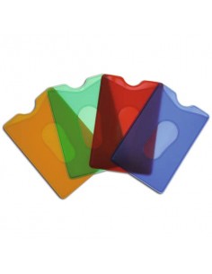 Portacarte Alplast Softcard in PVC colorato -1 scomparto colori assortiti - 901