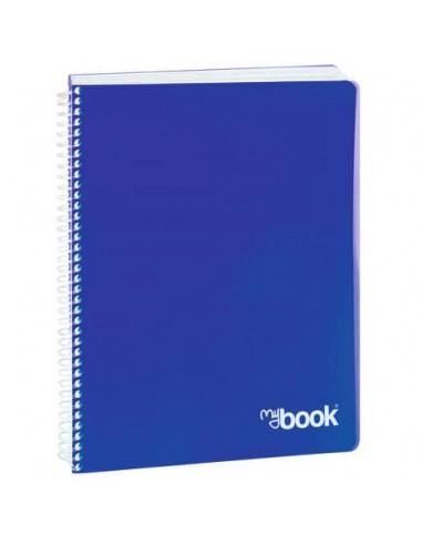 Quaderno spiralato con fori Nikoffice 70 g - 144 ff - formato A4 - 5 mm - 30NIK093