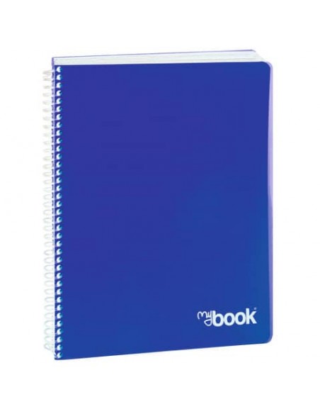 Quaderno spiralato con fori Nikoffice 70 g - 144 ff - formato A4 - 5 mm - 30NIK093