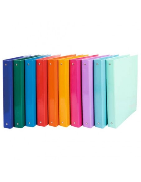 Raccoglitori Nikoffice in cartoncino A4 - 4 anelli Ø 30 mm - 19NIK068