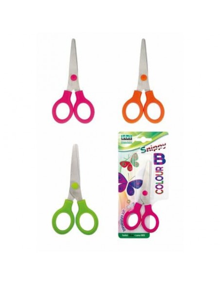 Forbici a punta tonda Lebez Snippy Soft lama 13 cm - conf. 12 pezzi - 4512L