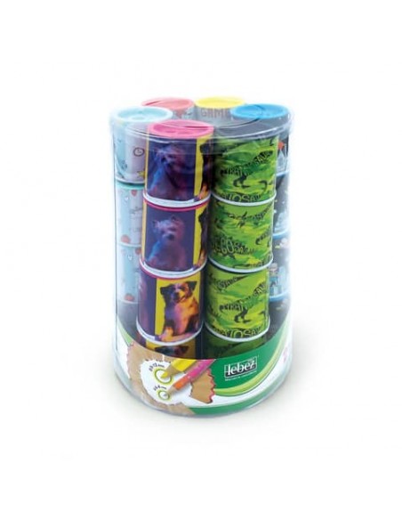 Temperatatite lattina Lebez con serbatoio 2 fori - conf. 24 pz - 334