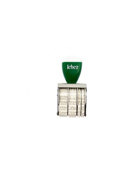 Timbro datario Lebez - altezza carattere 5 mm - 179
