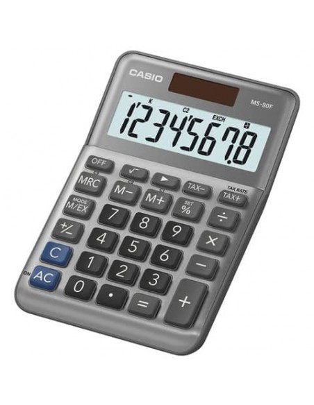 Calcolatrice da tavolo MS80B Casio 8 cifre - MS-80F-WA-EP