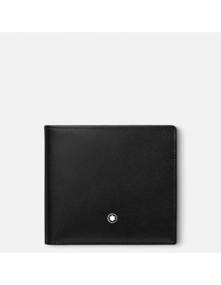 Portafoglio Montblanc Meisterstück - 8 scomparti - colore nero - MB7163