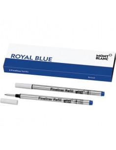Refill per fineliner Montblanc Broad Royal - conf. 2 pezzi - blu - MB128249