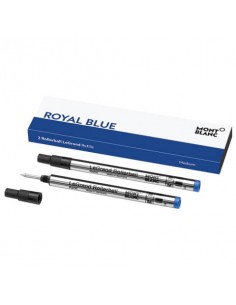 Refill per penna roller Montblanc modello LeGrand - blu - conf. 2 pezzi - MB128228